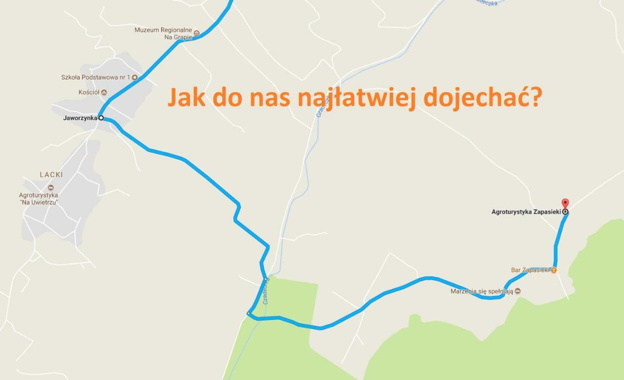 Agroturystyka Zapasieki Jaworzynka Eksteriør bilde
